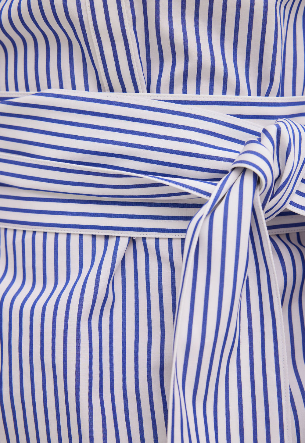 Jac+Jack OSMAN COTTON DRESS in Blue / White Stripe